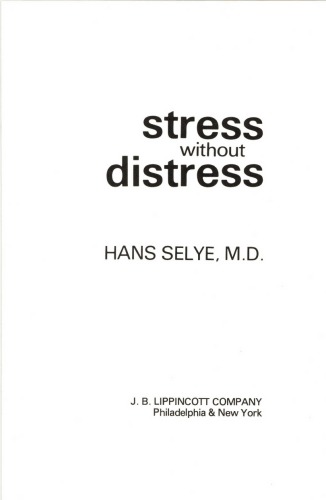 Stress Without Distress