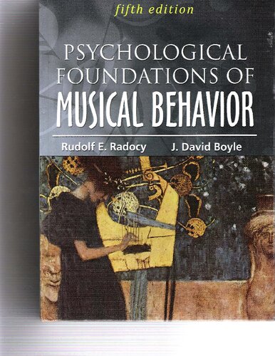 Psychological Foundations of Musical Behavior