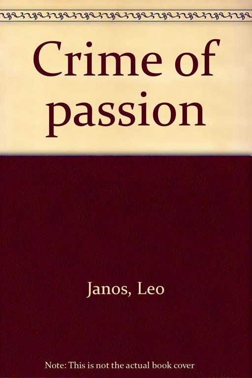 Crime of passion