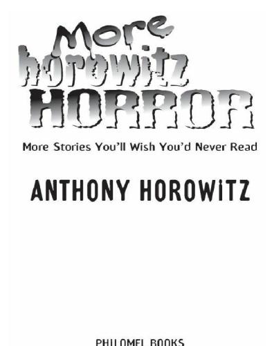 More Horowitz Horror