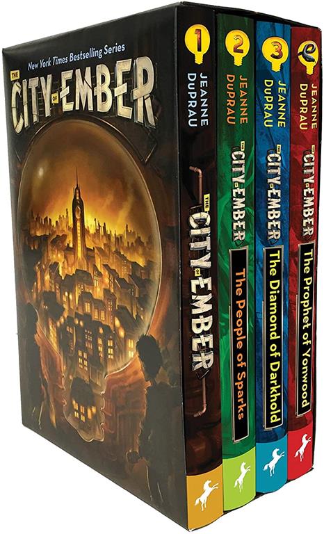 The City of Ember Complete Boxed Set (The City of Ember; The People of Sparks; The Diamond of Darkhold; The Prophet of Yonwood)