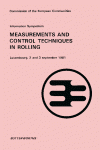 Measurements and Control Techniques in Rolling