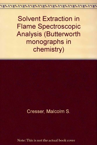 Solvent Extraction In Flame Spectroscopic Analysis