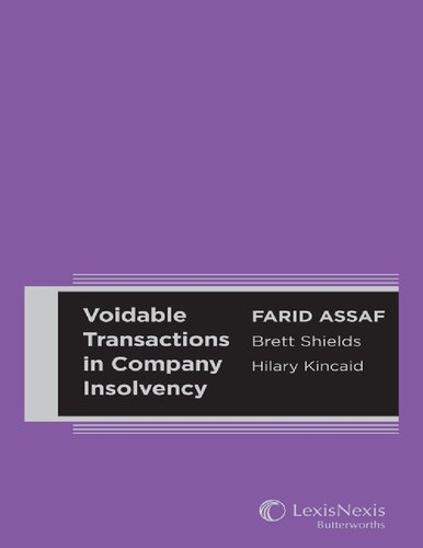 Insolvent transactions in company law