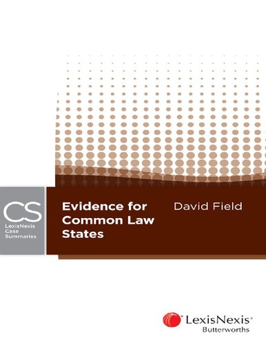 Evidence for common law states