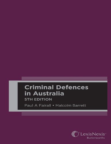 Criminal defences in Australia