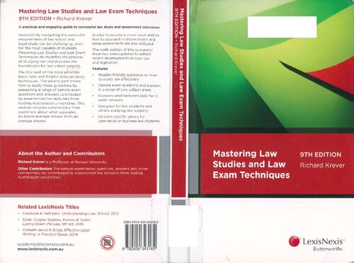 Mastering law studies and law exam techniques