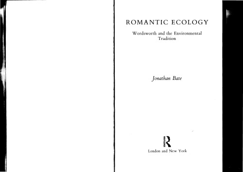 Romantic Ecology