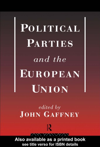 Political Parties and the European Union