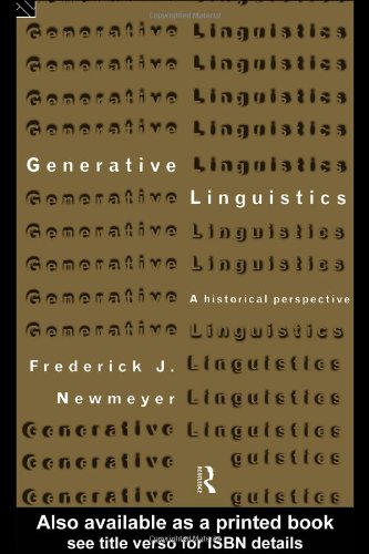 Generative Linguistics