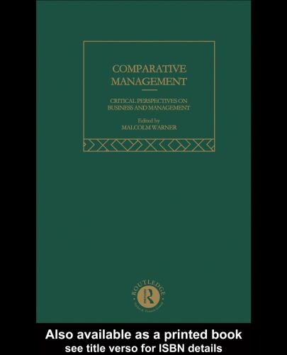 Comparative Management