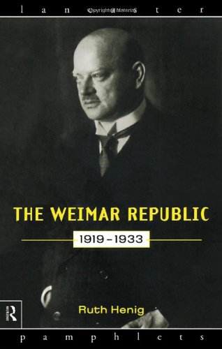 The Weimar Republic 1919-1933