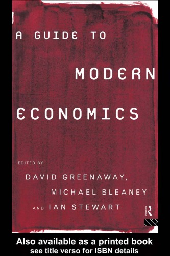 A Guide to Modern Economics