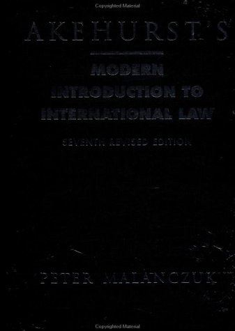 Akehurst's Modern Introduction to International Law