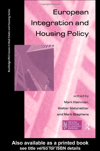 European Integration and Housing Policy