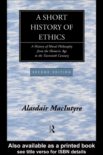 Short History of Ethics