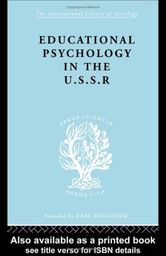 Educational Psychology in the U.S.S.R.