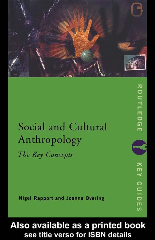 Social and Cultural Anthropology