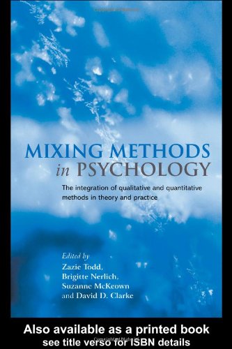 Mixing Methods in Psychology