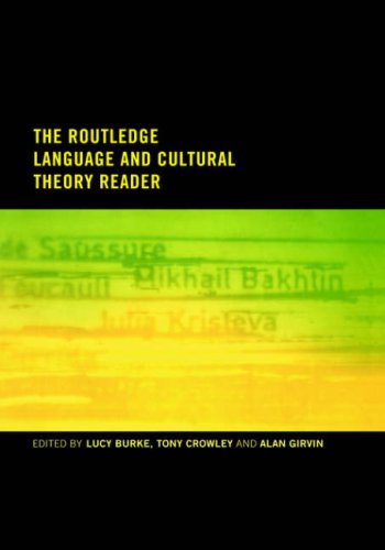 The Routledge Language and Cultural Theory Reader