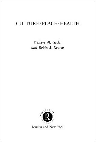 Culture/Place/Health