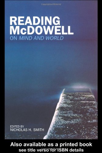 Reading McDowell