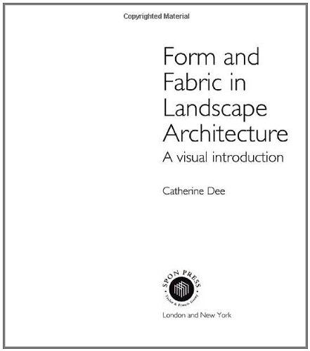 Form and Fabric in Landscape Architecture