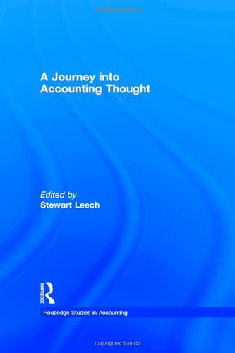 A Journey into Accounting Thought