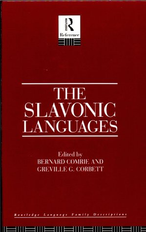 The Slavonic Languages