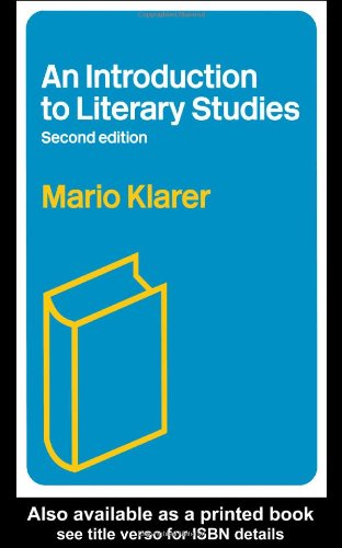 An Introduction to Literary Studies