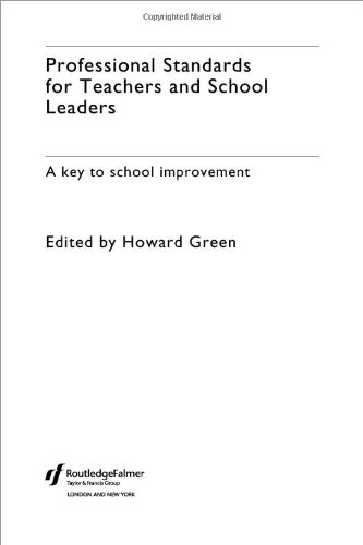 Professional Standards for Teachers and School Leaders