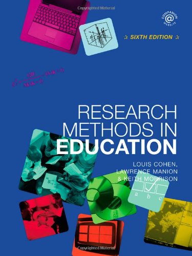 Research Methods in Education