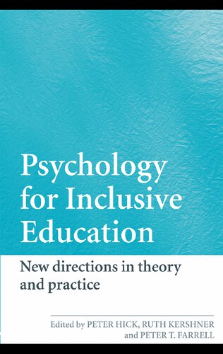 Psychology for Inclusive Education