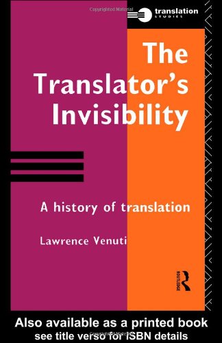 The Translator's Invisibility