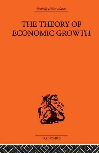 The Theory of Economic Growth. W. Arthur Lewis