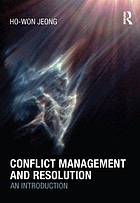 Conflict Management and Resolution