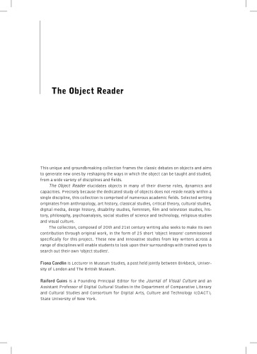 The Object Reader