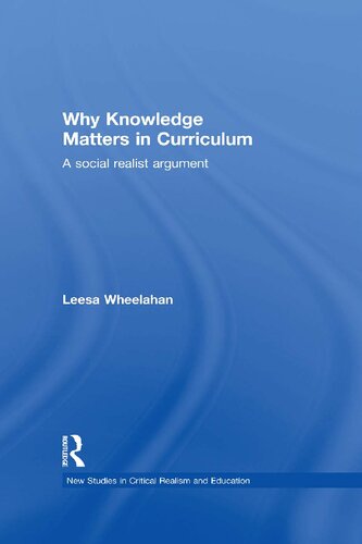 Why Knowledge Matters in Curriculum