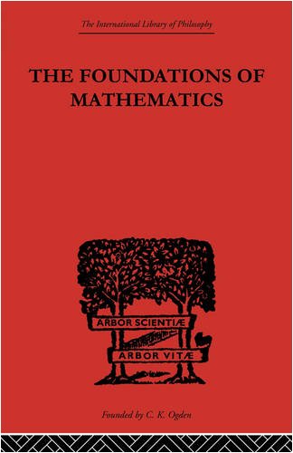 Foundations of Mathematics and Other Logical Essays