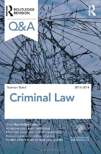 Q&amp;A Criminal Law 2013-2014