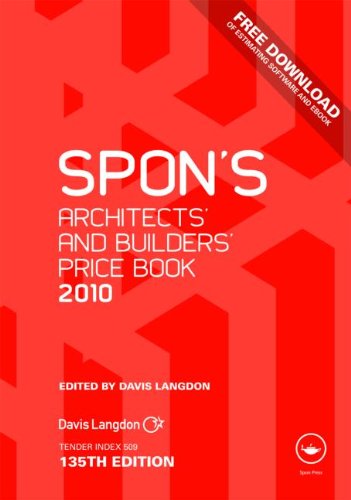 Spon's Architects' and Builders' Price Book 2010