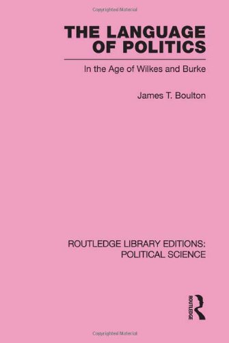 The Language of Politics Routledge Library Editions