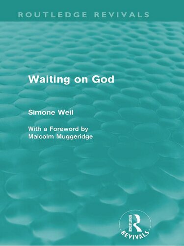 Waiting On God (Routledge Revivals)