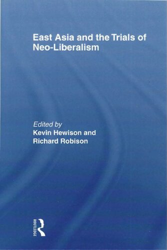 East Asia and the Trials of Neo-Liberalism