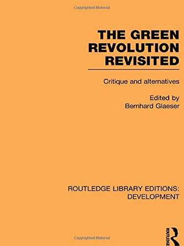 The Green Revolution Revisited