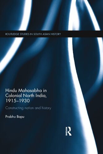 Hindu Mahasabha in Colonial North India, 1915-1930