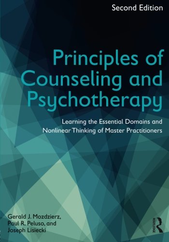 Principles of Counseling and Psychotherapy