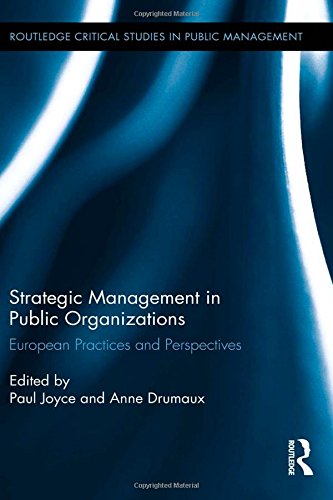 Strategic Management in Public Organizations