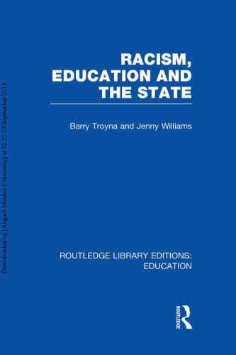 Racism, Education and the State