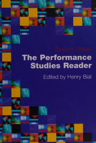 The Performance Studies Reader